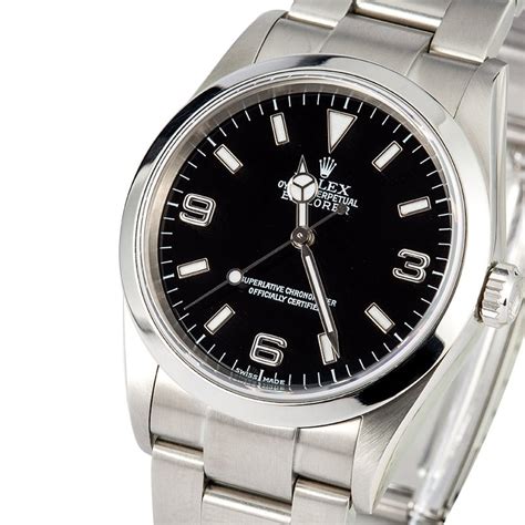 rolex explorer i 114270 v-series 2011|rolex explorer model years.